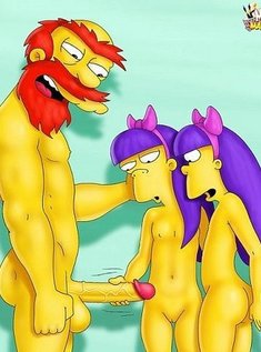 Порнография из мультика про Симпсонов