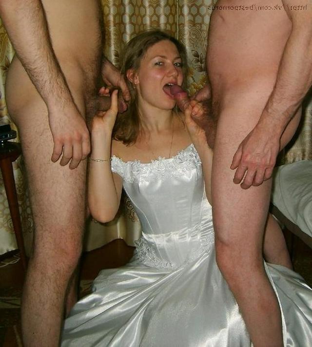 Молоденькие невесты не против разврата 1 фото